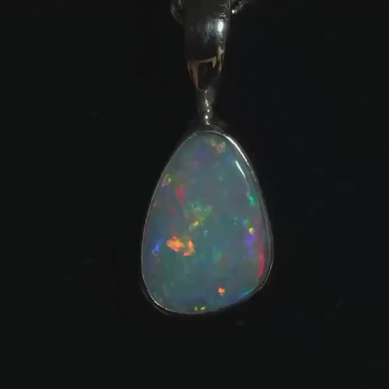 Australian Opal Pendant | Gift For Women October Birthstone