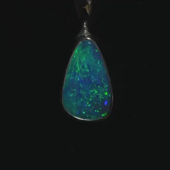 Australian Opal Pendant | Gift For Women October Birthstone