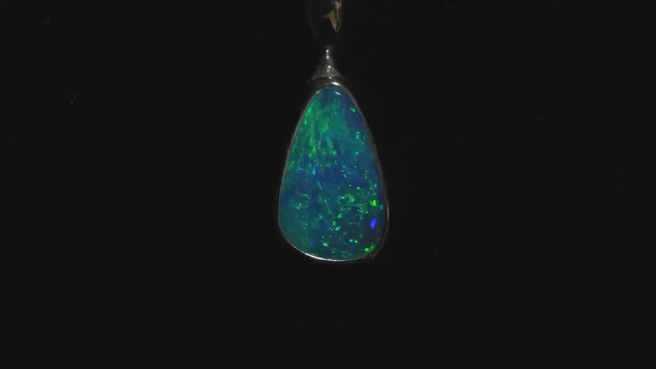 Australian Opal Pendant | Gift For Women October Birthstone