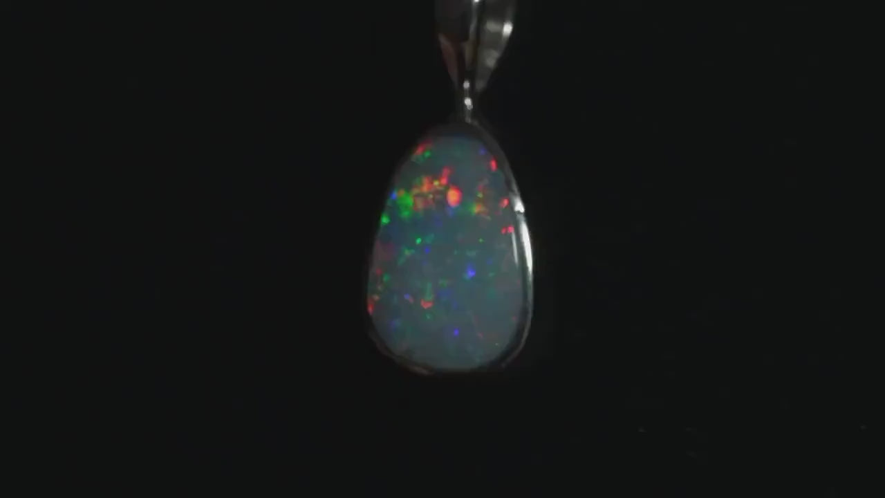 Australian Opal Pendant | Gift For Women October Birthstone