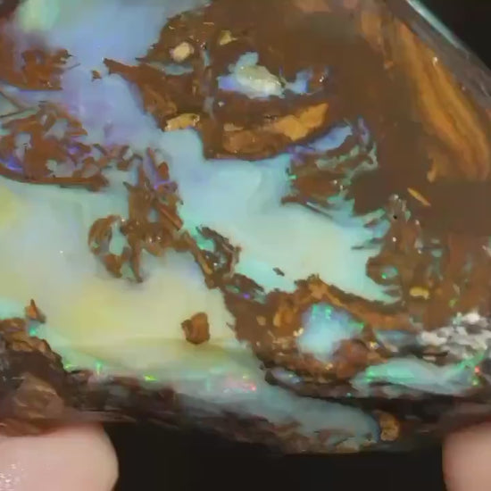 Boulder Opal Slab