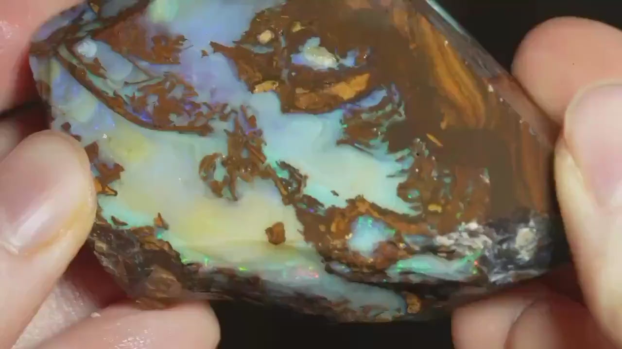 Boulder Opal Slab