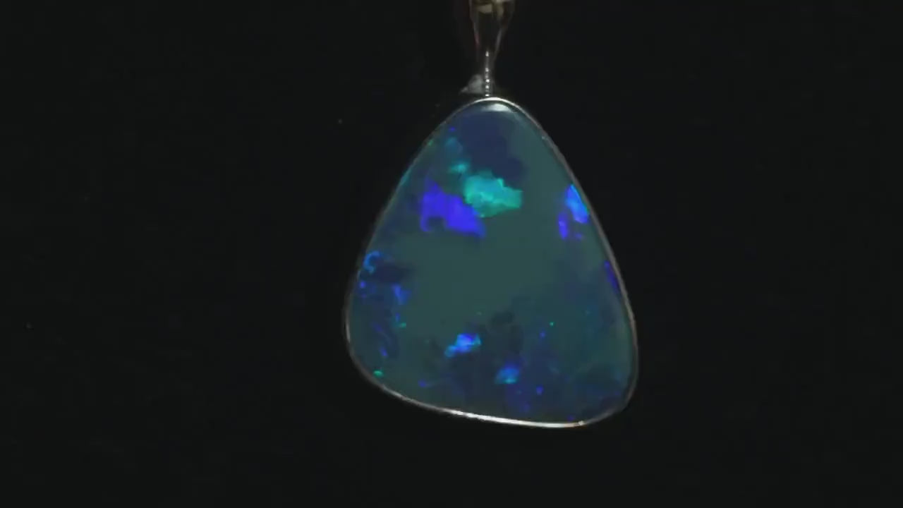 Australian Opal Pendant | Gift For Women October Birthstone