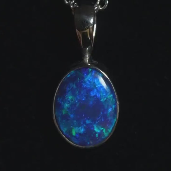 Australian Opal Pendant | Gift For Women October Birthstone