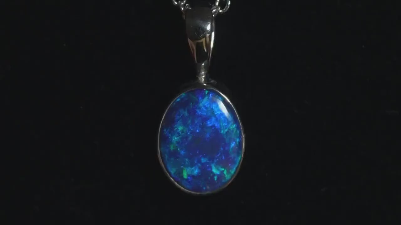 Australian Opal Pendant | Gift For Women October Birthstone