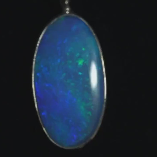Australian Opal Pendant | Gift For Women October Birthstone