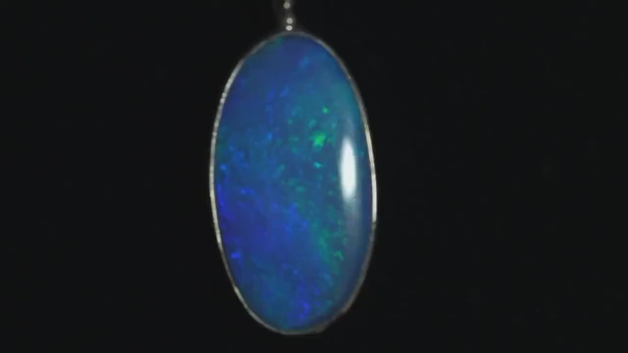 Australian Opal Pendant | Gift For Women October Birthstone