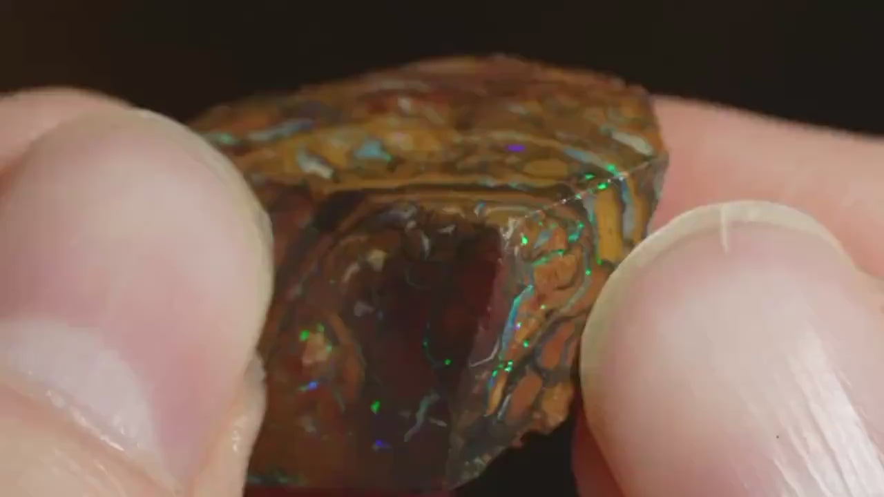 Boulder Opal Rub