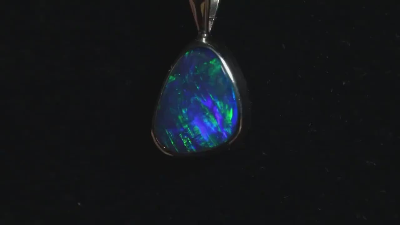 Australian Opal Pendant | Gift For Women October Birthstone