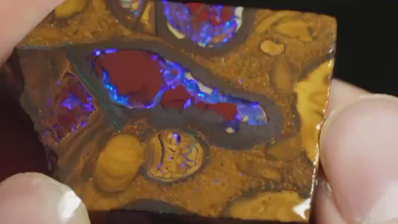 Boulder Opal Slab