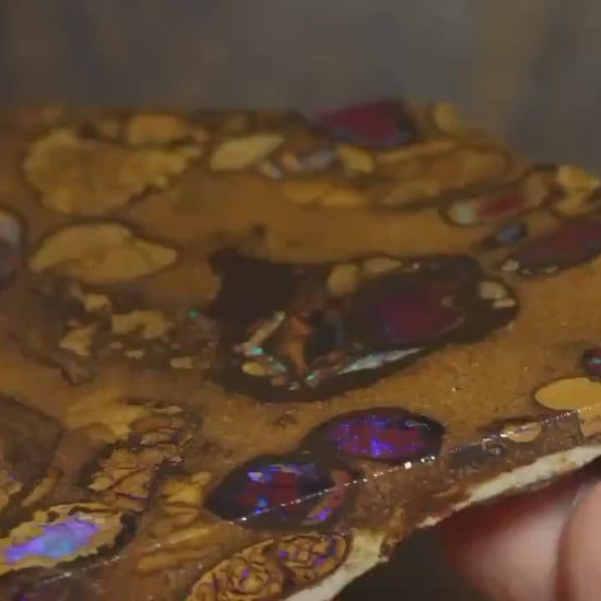 Boulder Opal Slab