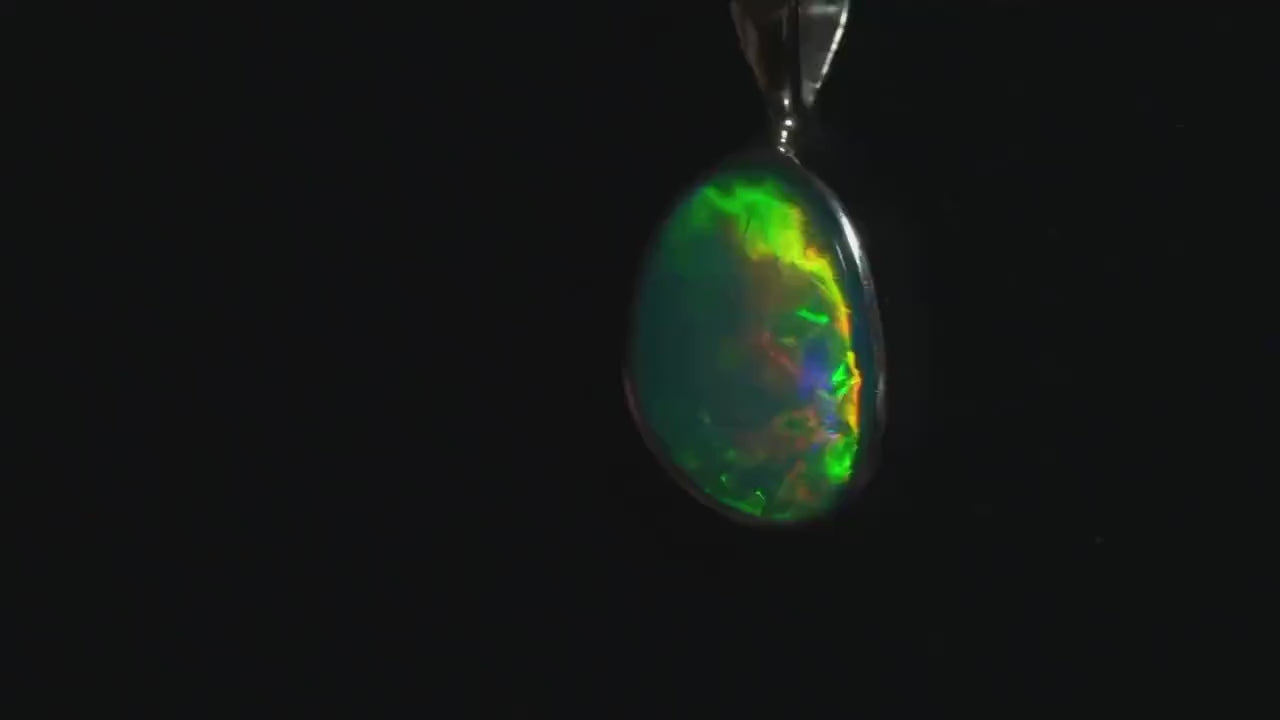 Australian Opal Pendant | Gift For Women October Birthstone