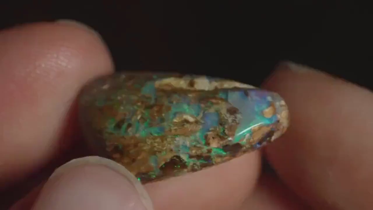 Boulder Opal Cut Stone