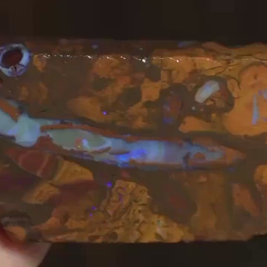 Boulder Opal Slab