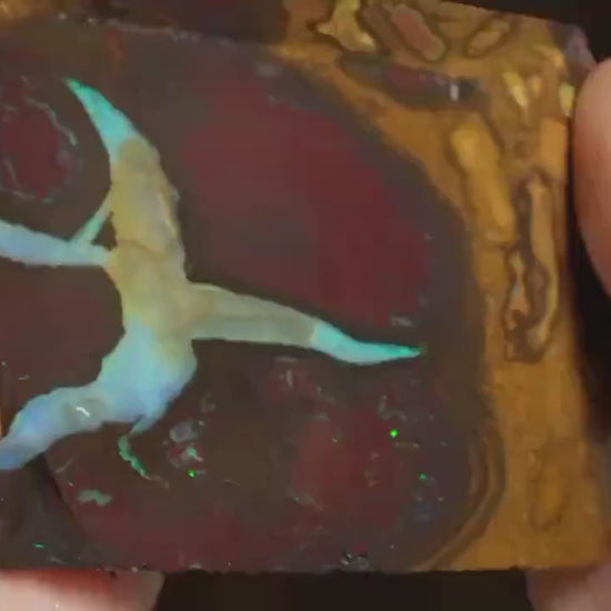 Boulder Opal Slab