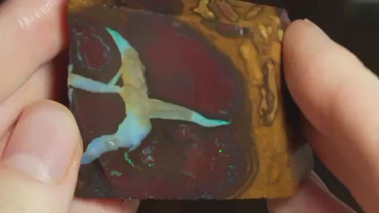 Boulder Opal Slab