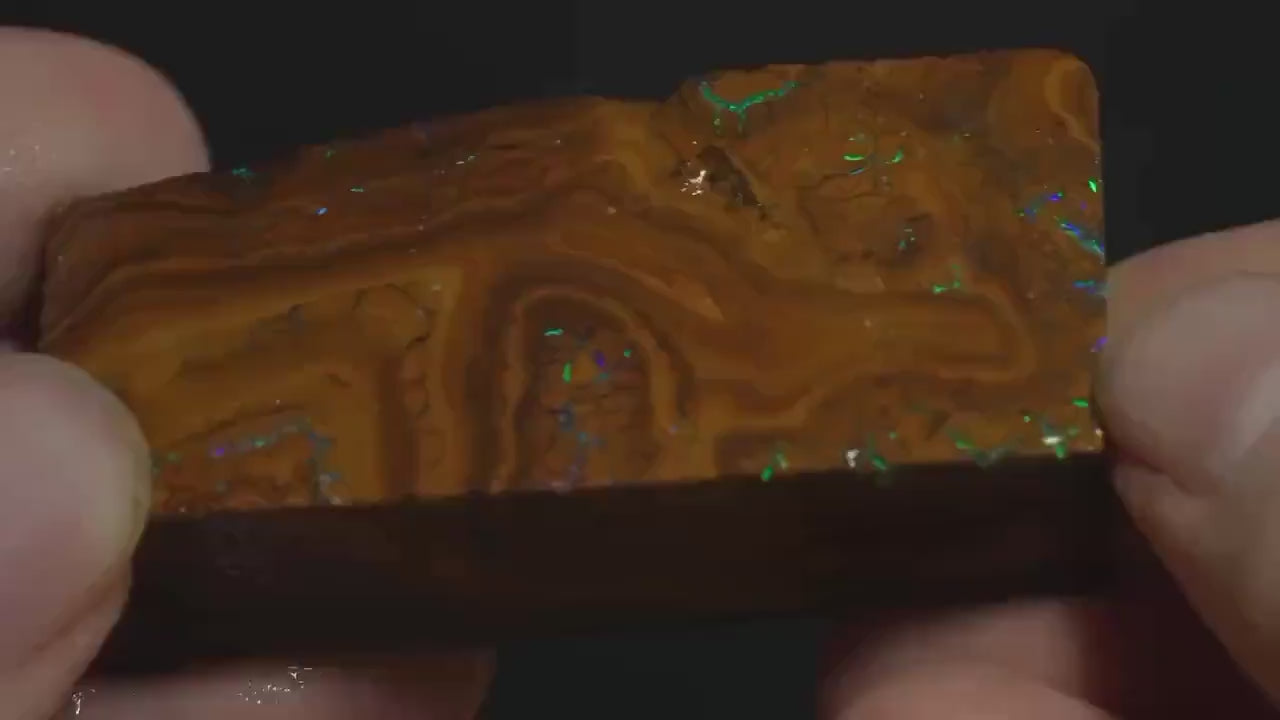 Boulder Opal Slab