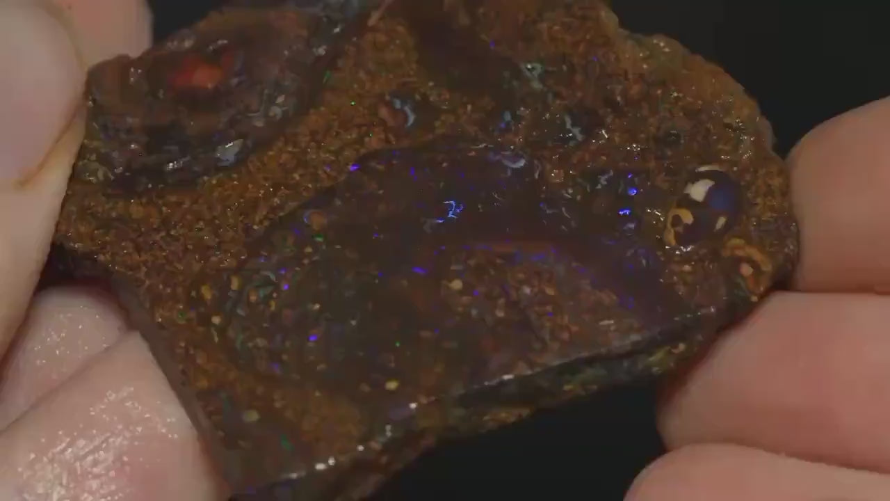 Boulder Opal Slab