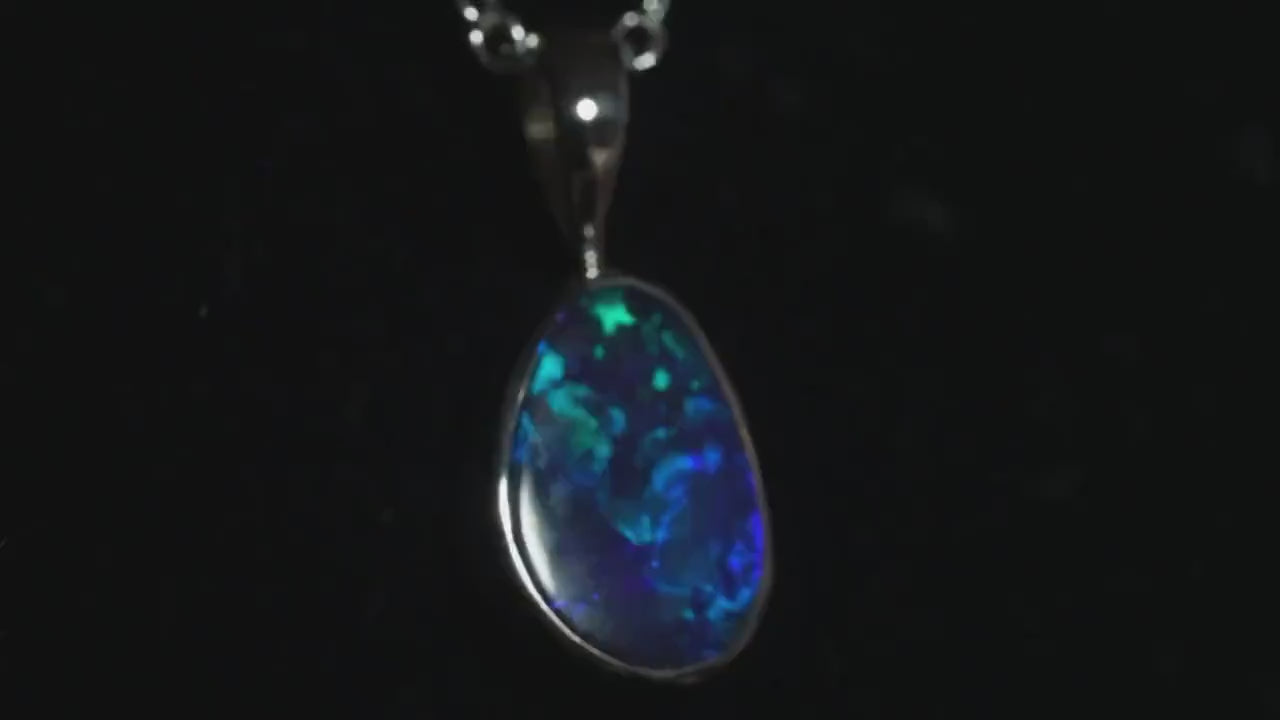 Australian Opal Pendant | Gift For Women October Birthstone