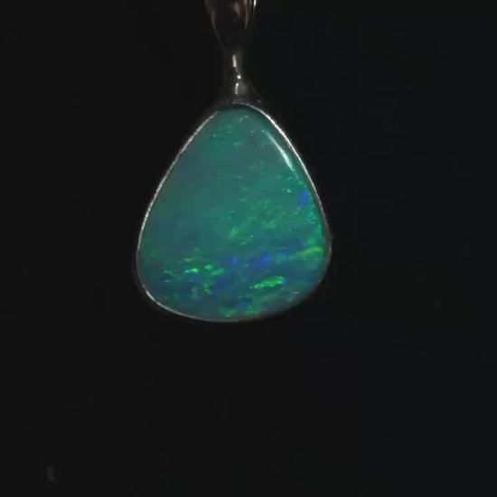 Australian Opal Pendant | Gift For Women October Birthstone