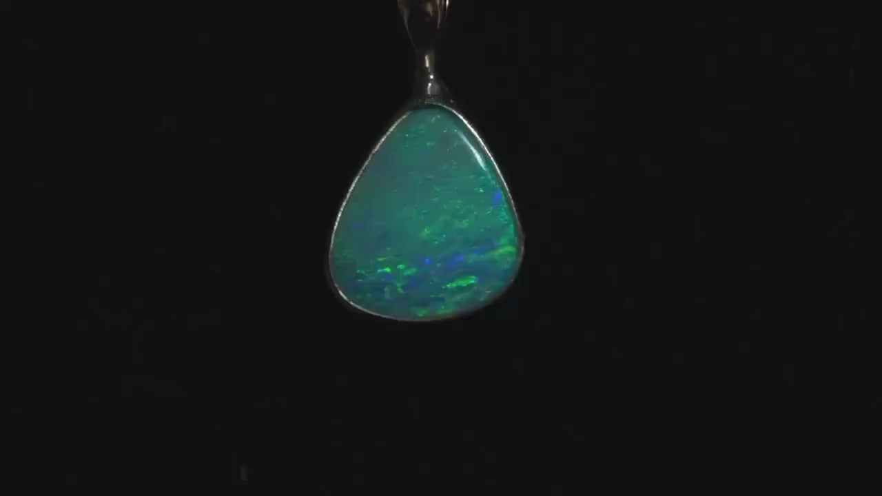 Australian Opal Pendant | Gift For Women October Birthstone