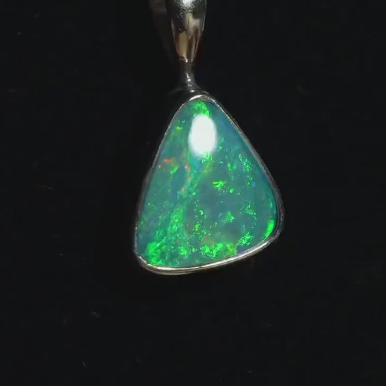 Australian Opal Pendant | Gift For Women October Birthstone