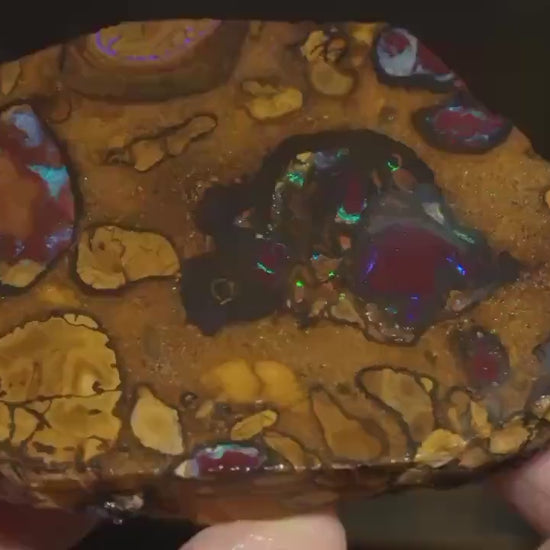 Boulder Opal Slab