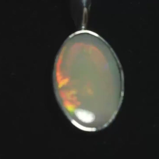 Australian Opal Pendant | Gift For Women October Birthstone